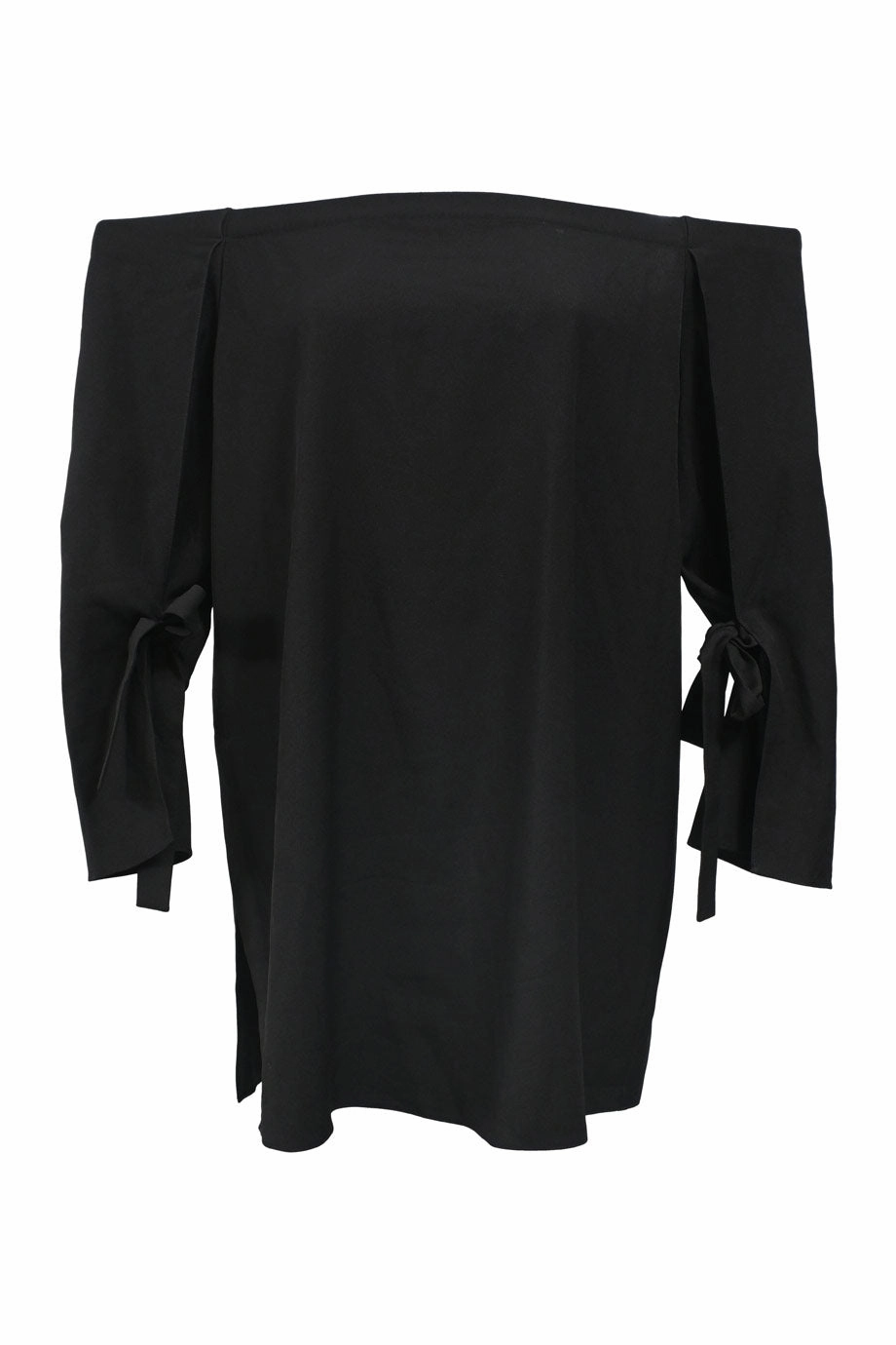 EasyCareFabric Weighted Hem Design [WW45850] Halston Heritage | Long sleeve top