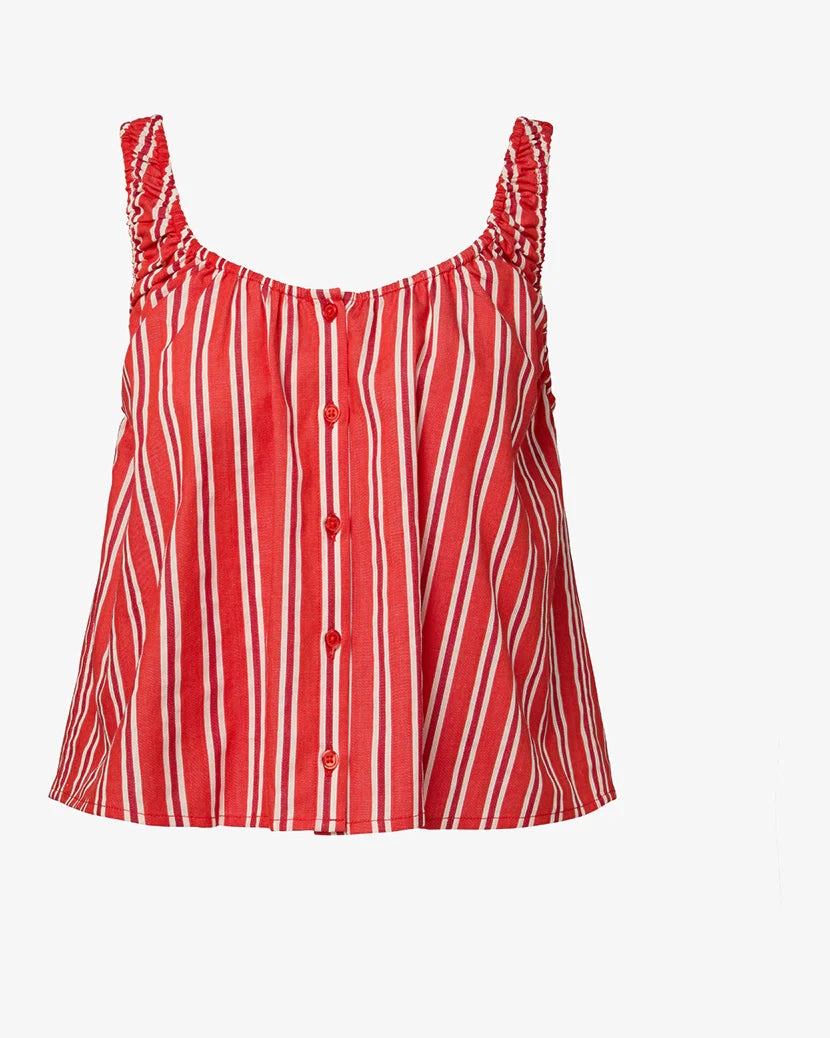 Scoop Neck Cami Top ReinforcedHem Eco Friendly Material