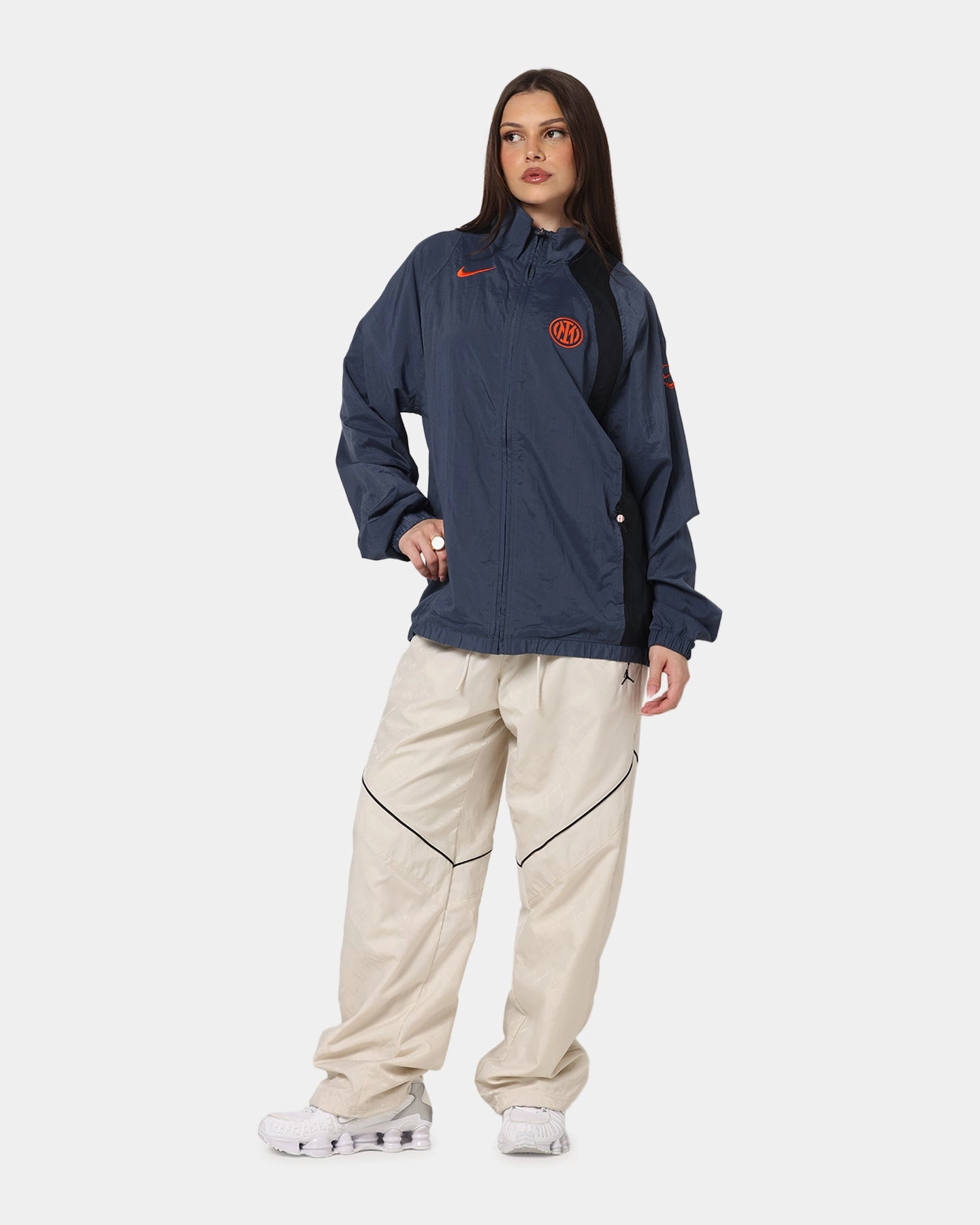 WrinkleFree Finish Nike Inter Milan Total 90 Track Jacket Thunder Blue