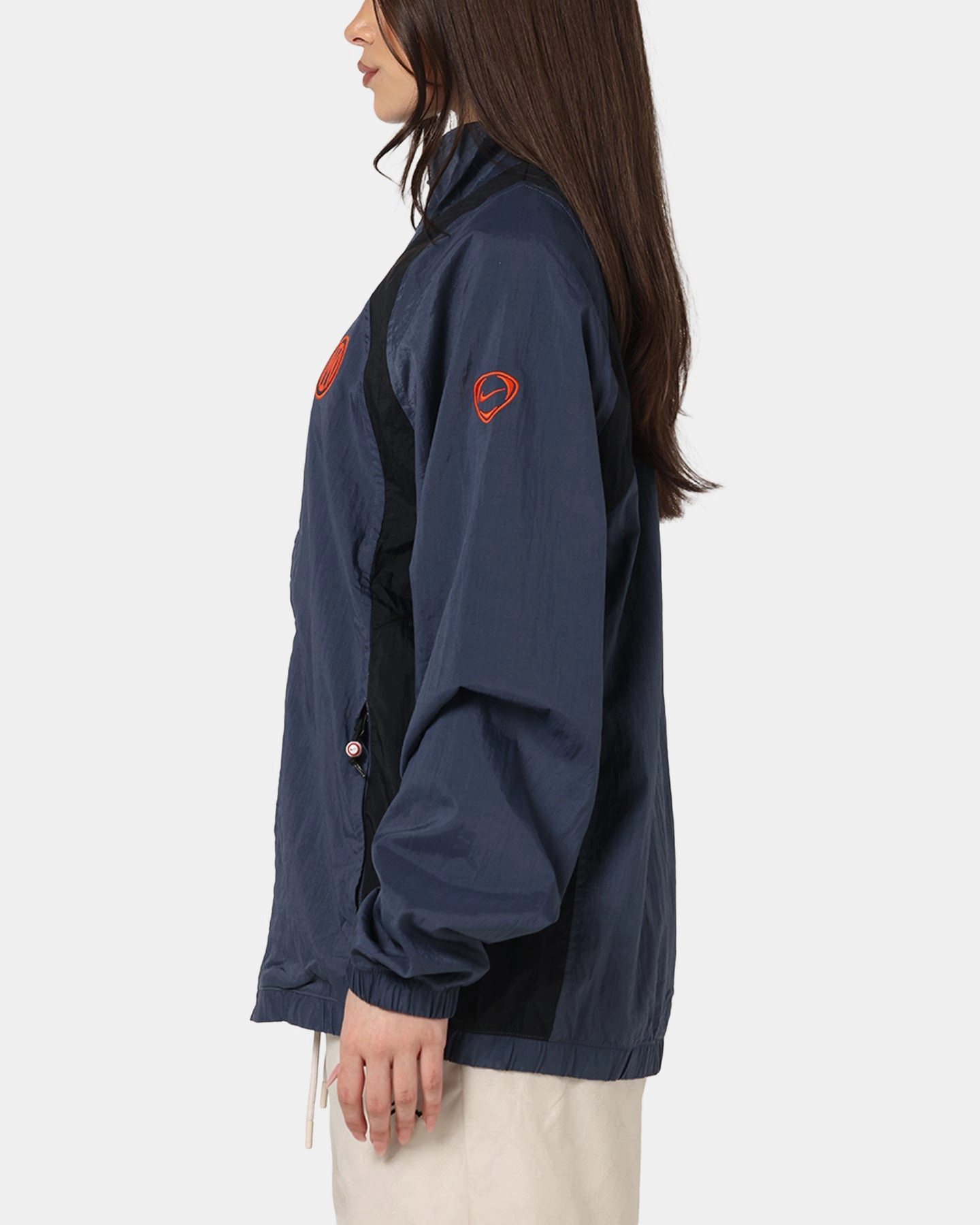 Interlock Knit Water Repellent Coating Nike Inter Milan Total 90 Track Jacket Thunder Blue