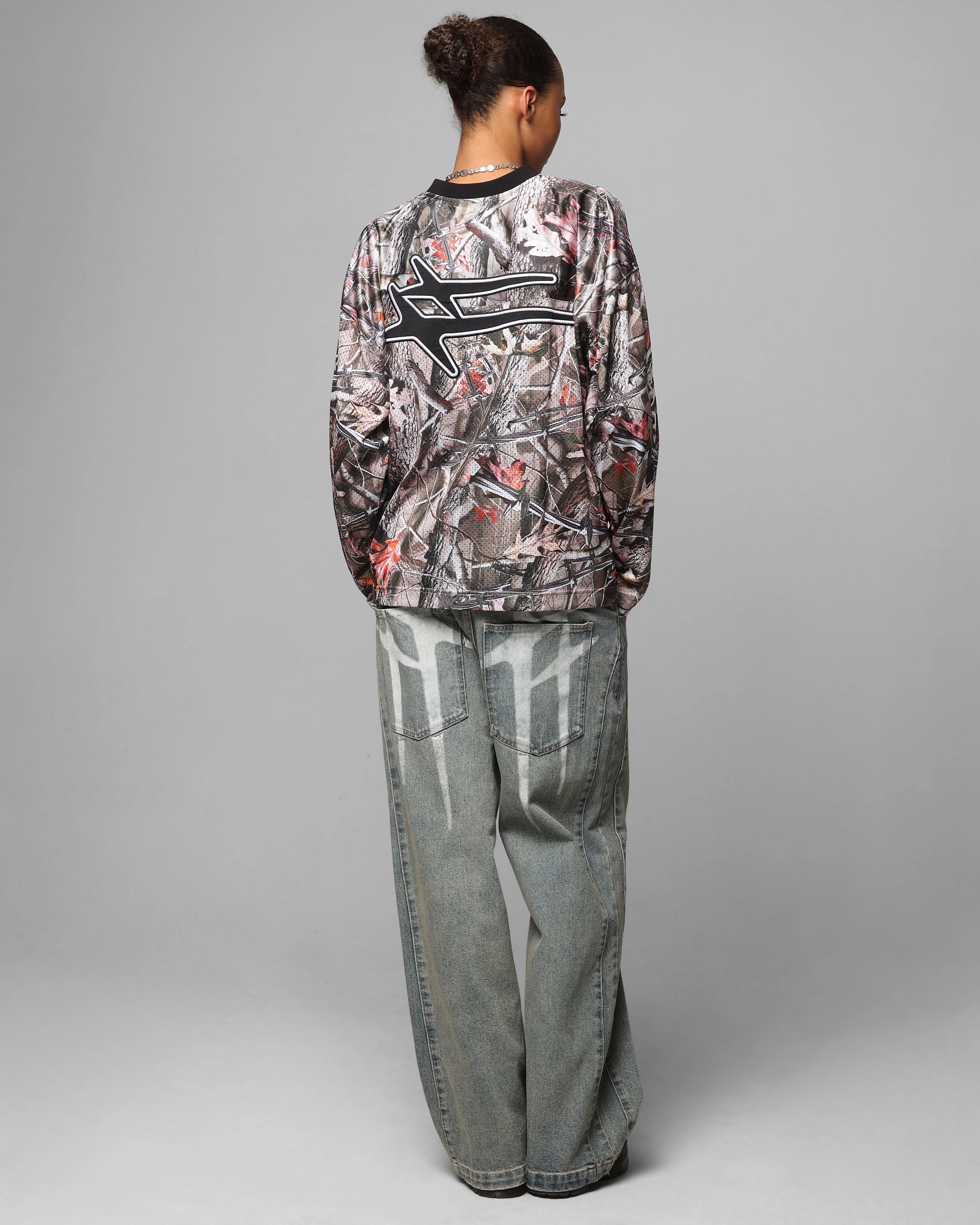 elegant design Loiter Long Sleeve Training Jersey Real Treet Camo