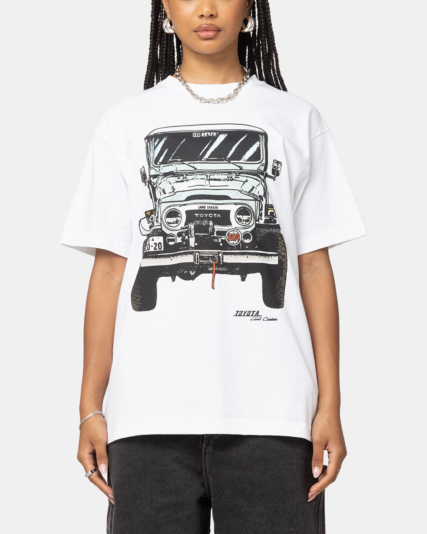SoftTouch Lightweight Layering Option Huf X Toyota Sixties T-Shirt White