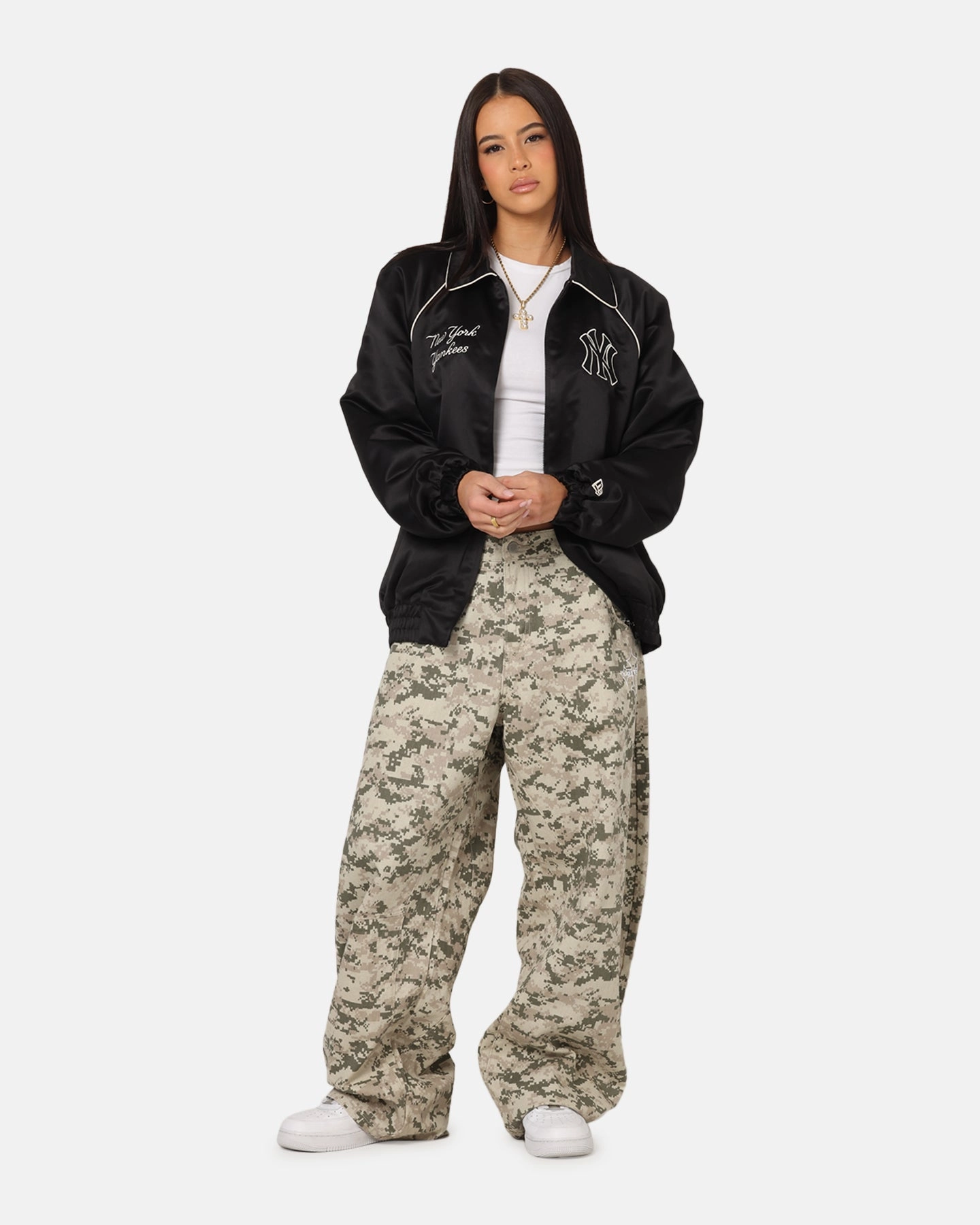 MultiPocket Softened Edges New Era New York Yankees MLB Club Jacket Black