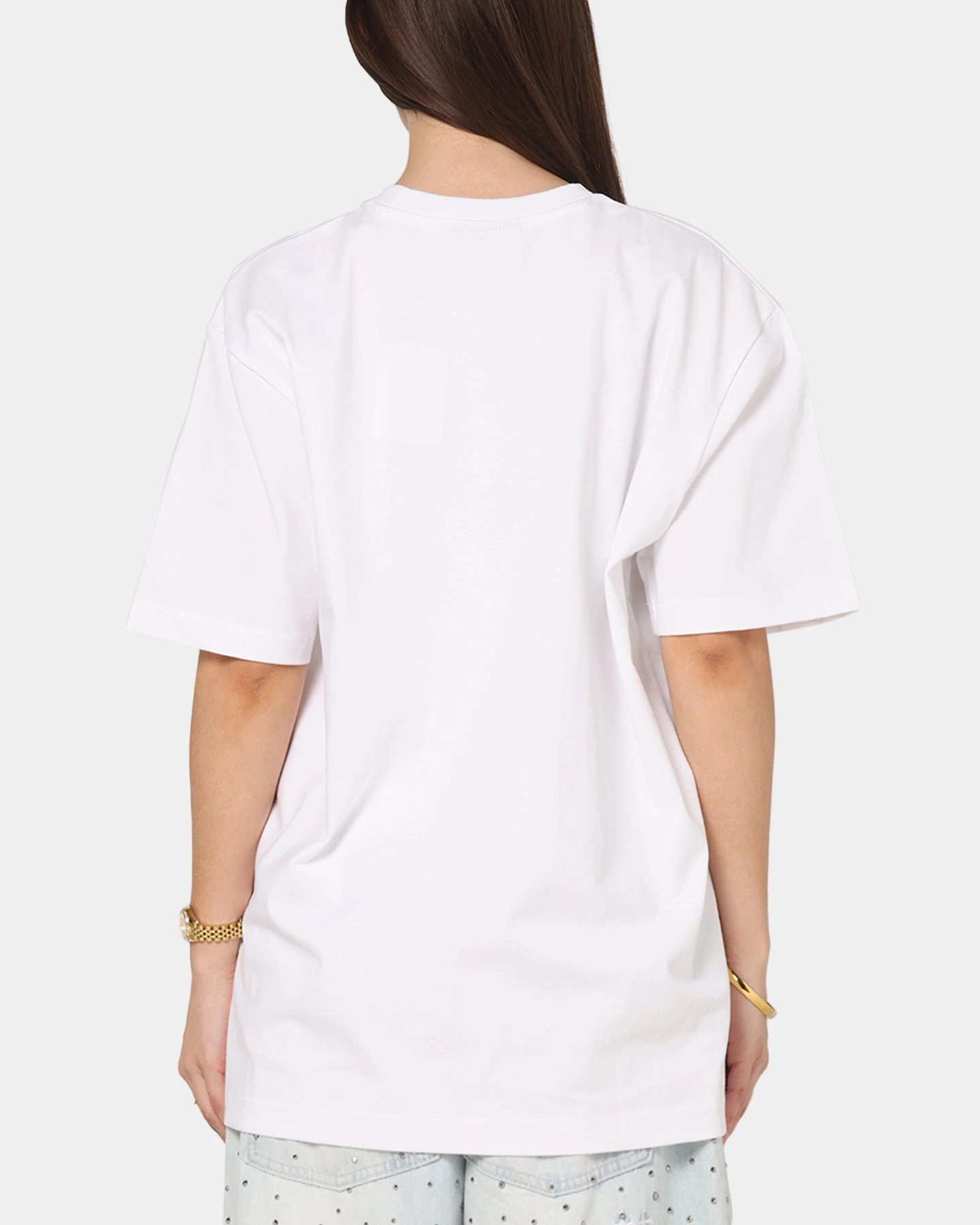 Breathable fabric New Era New York Yankees Paisley Oversized T-Shirt White