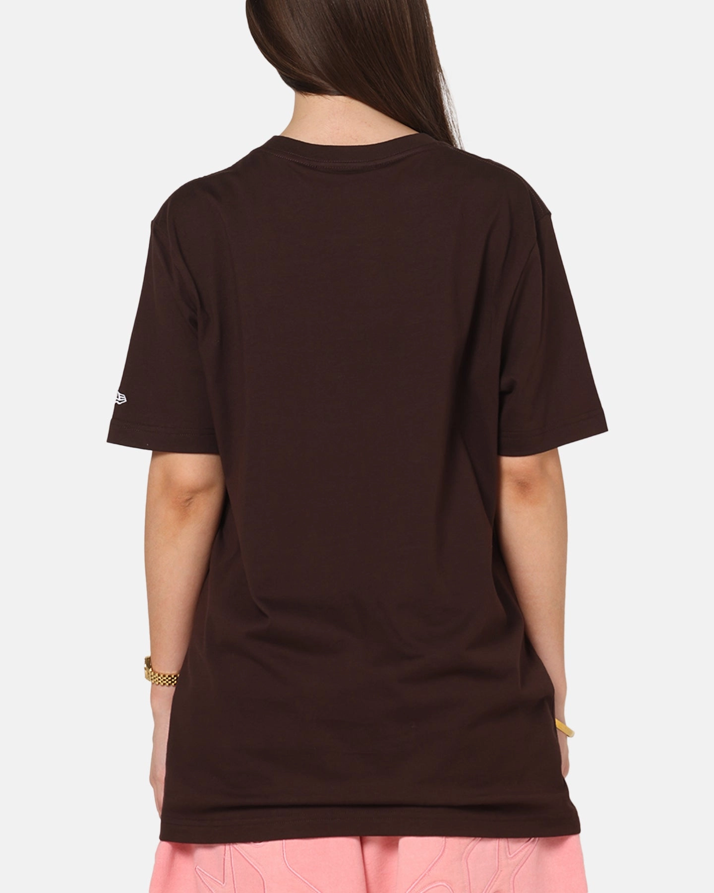 New Era San Diego Padres 'Hyperfly Katakana x MLB' T-Shirt Dark Brown Versatile Layering