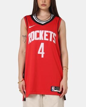 Adjustable Hem Cuff Nike Jalen Green Houston Rockets #4 Icon Edition 2022/23 Nike Dri-Fit NBA Swingman Jersey University Red