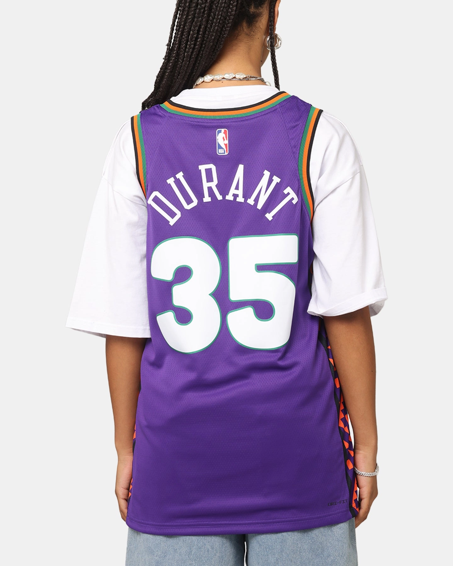 Nike Kevin Durant Phoenix Suns #35 City Edition 2024/25 Nike Dri-Fit NBA Swingman Jersey Field Purple Easy Fit