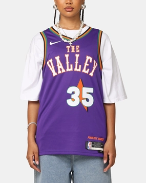 Light Reflective Printing YarnDye Technique Nike Kevin Durant Phoenix Suns #35 City Edition 2024/25 Nike Dri-Fit NBA Swingman Jersey Field Purple