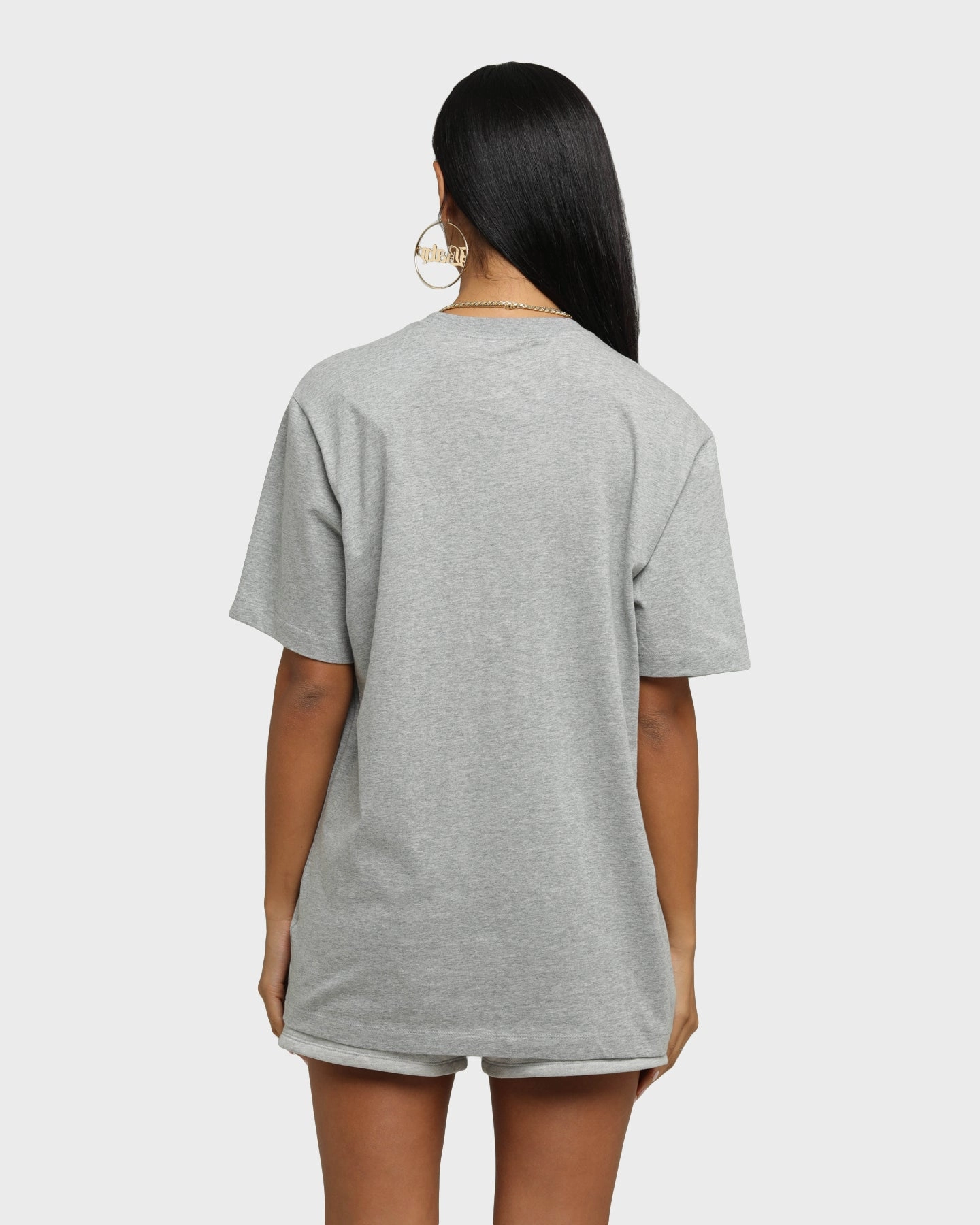 Daily Wear Interlock Knit Nike Nike Sportswear Club T-Shirt Dark Grey Heather