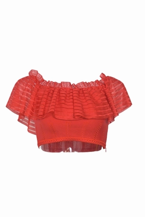 Bonded Seam Technology [WW36366] Alexander McQueen | Sleeveless Top