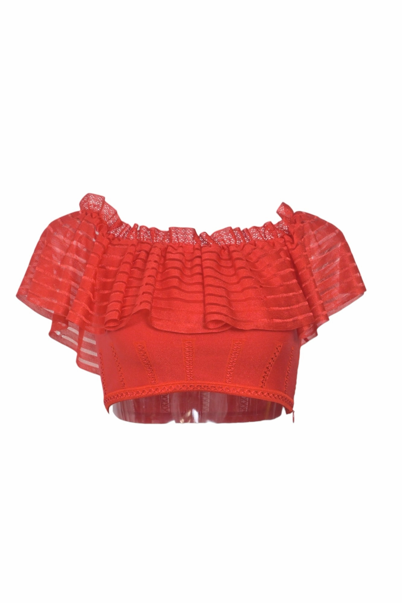 Bonded Seam Technology [WW36366] Alexander McQueen | Sleeveless Top