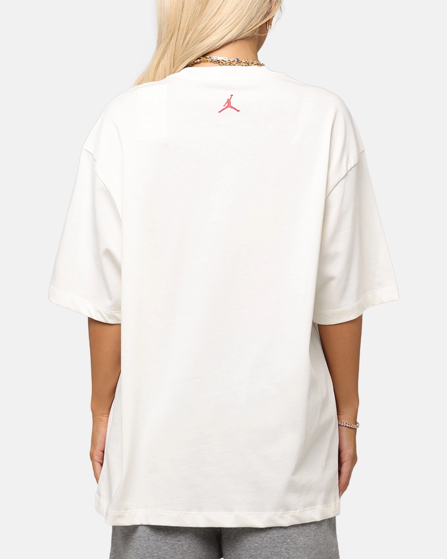 Jordan Jumpman Flight Essentials Graphic Oversized T-Shirt Sail Airflow Ventilation ZeroWastePattern