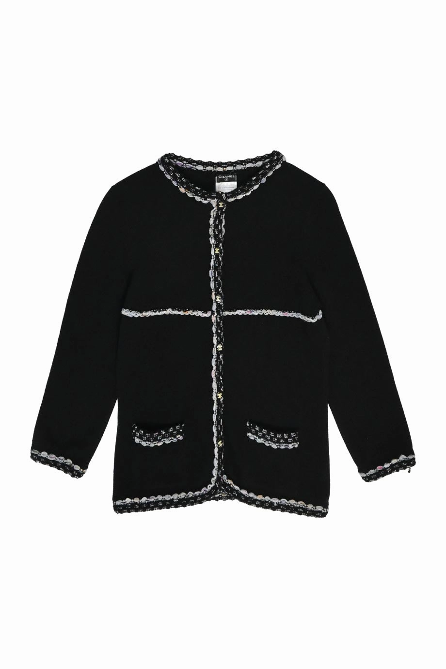 [WW33687] Chanel | Knitwear Circular Knit Pattern