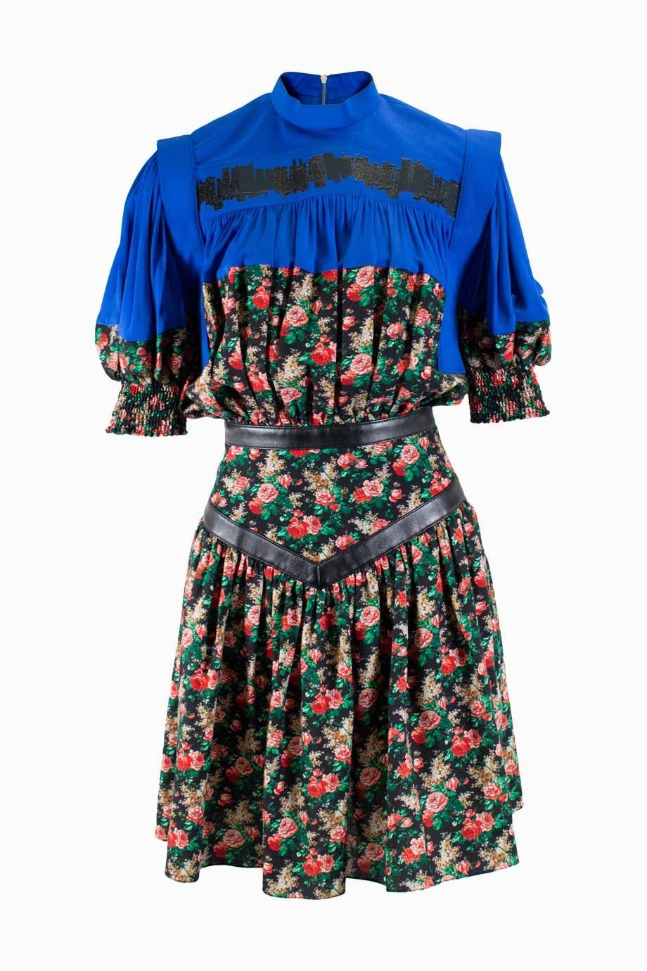 [WW16982] Louis Vuitton | Mini Dress Office Shape Airy Weave