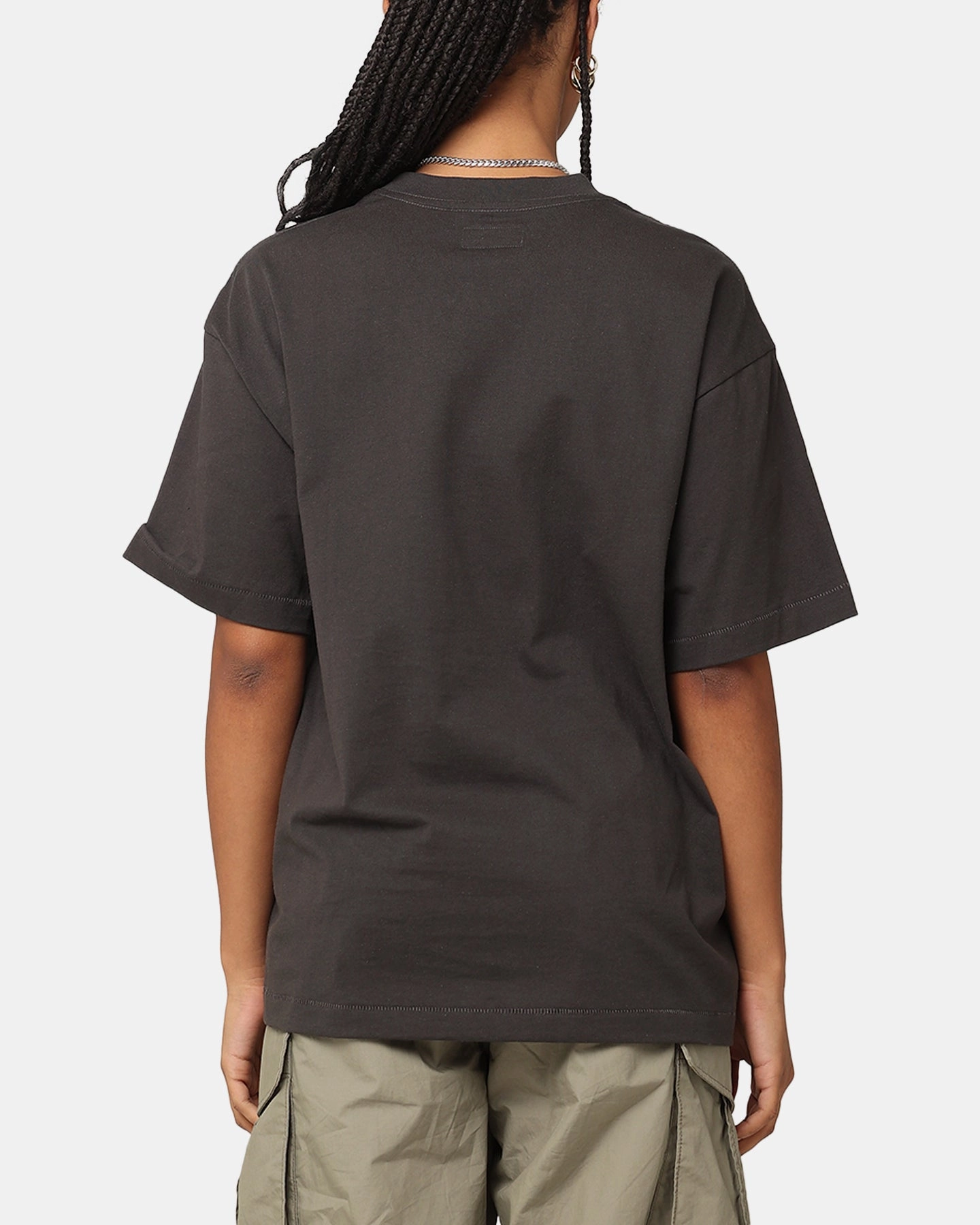 AbrasionResistant Finish Market X Smiley Focus T-Shirt Washed Black