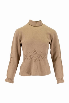 [WW17898] Fendi | Knitwear TemperatureRegulating Yarn Tailored Silhouette