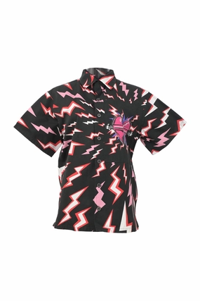 [WW40837] Prada | Shirt Double Stitched Hems