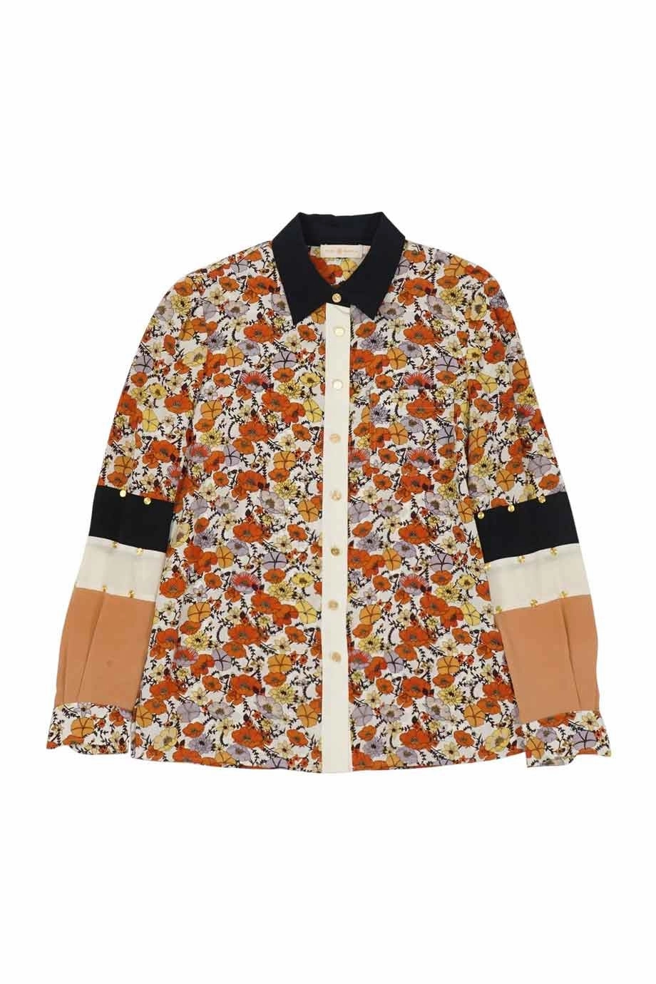 Fashionable Comfort Adjustable Cuff Closure [WW30772] Tory Burch | Shirt