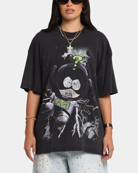 ConvertibleSleeves 73 Studio X South Park Mysterion Vintage T-Shirt Black Acidwash