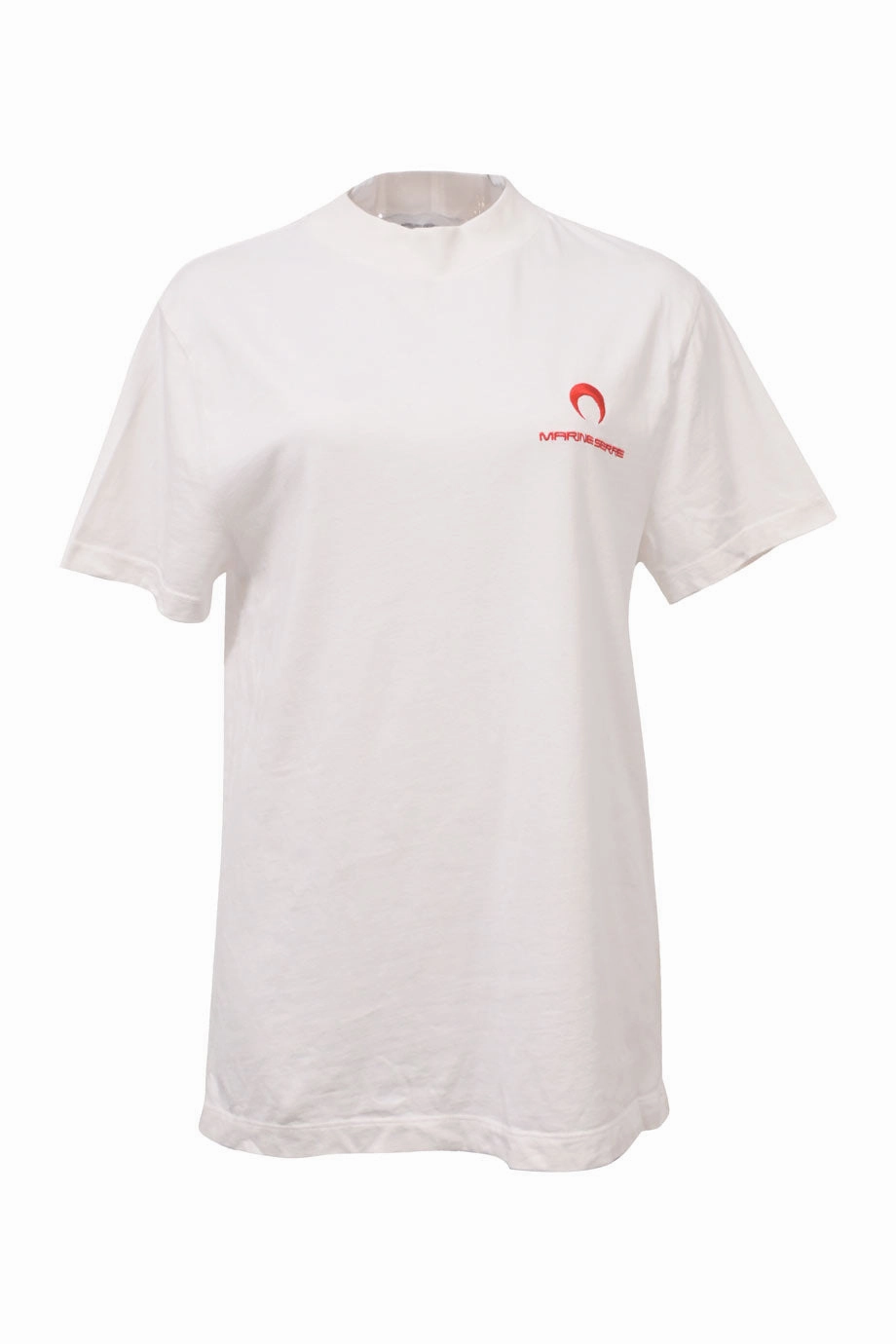 [WW41396] Marine Serre | T-shirt ContrastPlacket