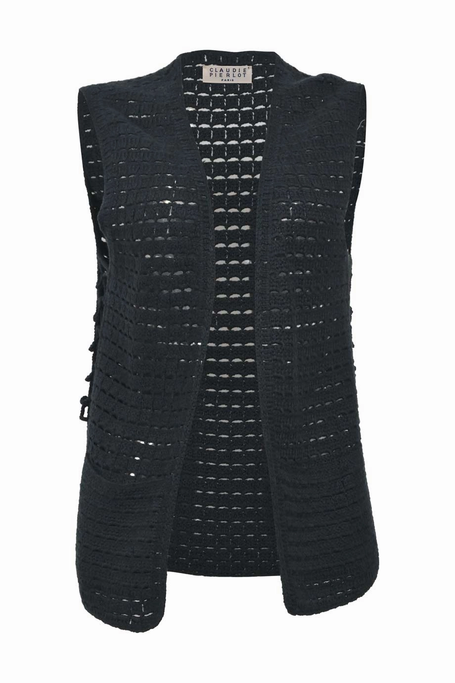 [WW37418] Claudie Pierlot | Knitwear Bamboo Derived Material