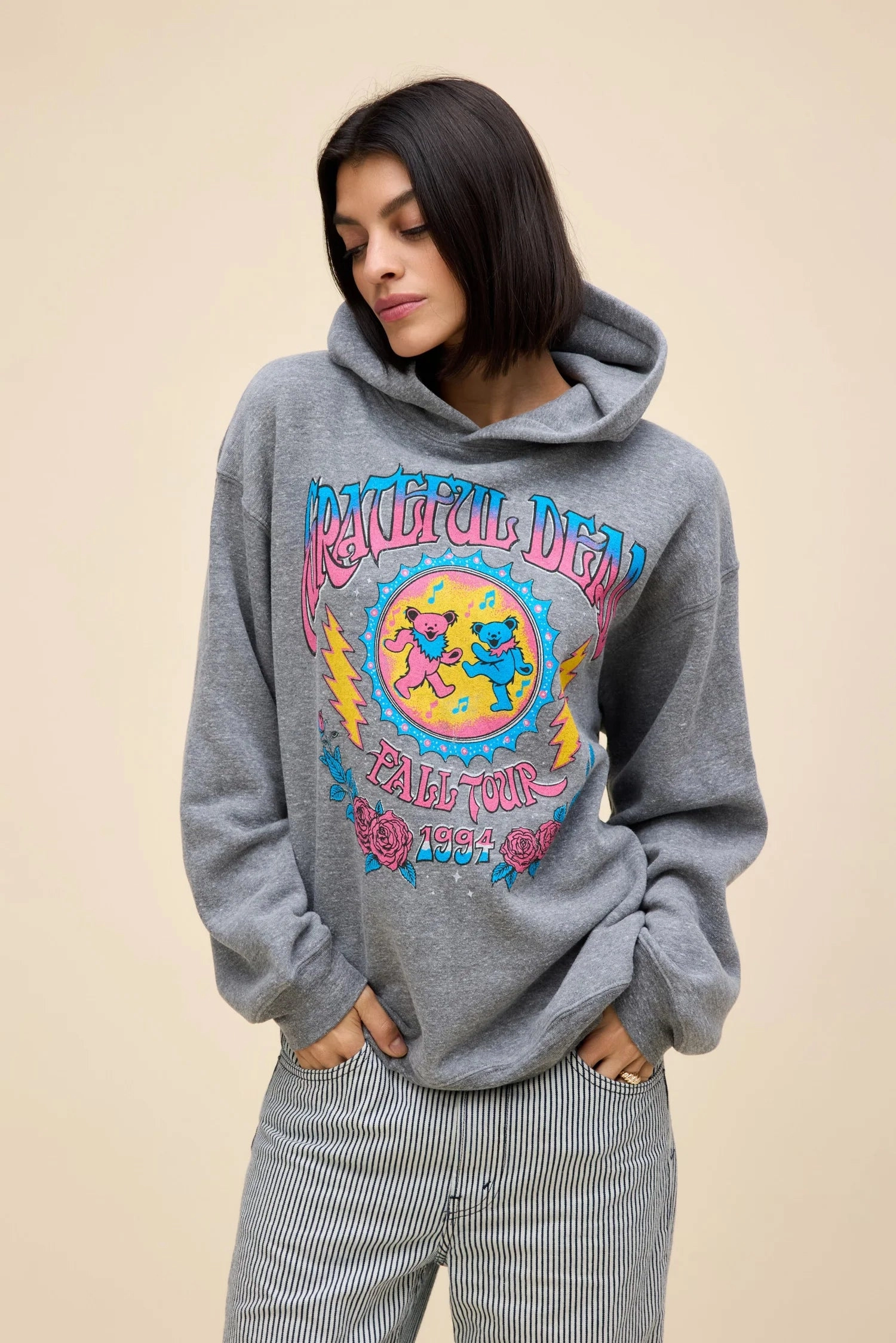 Wrinkle resistant fabric Grateful Dead Fall Tour '94 BF Hoodie