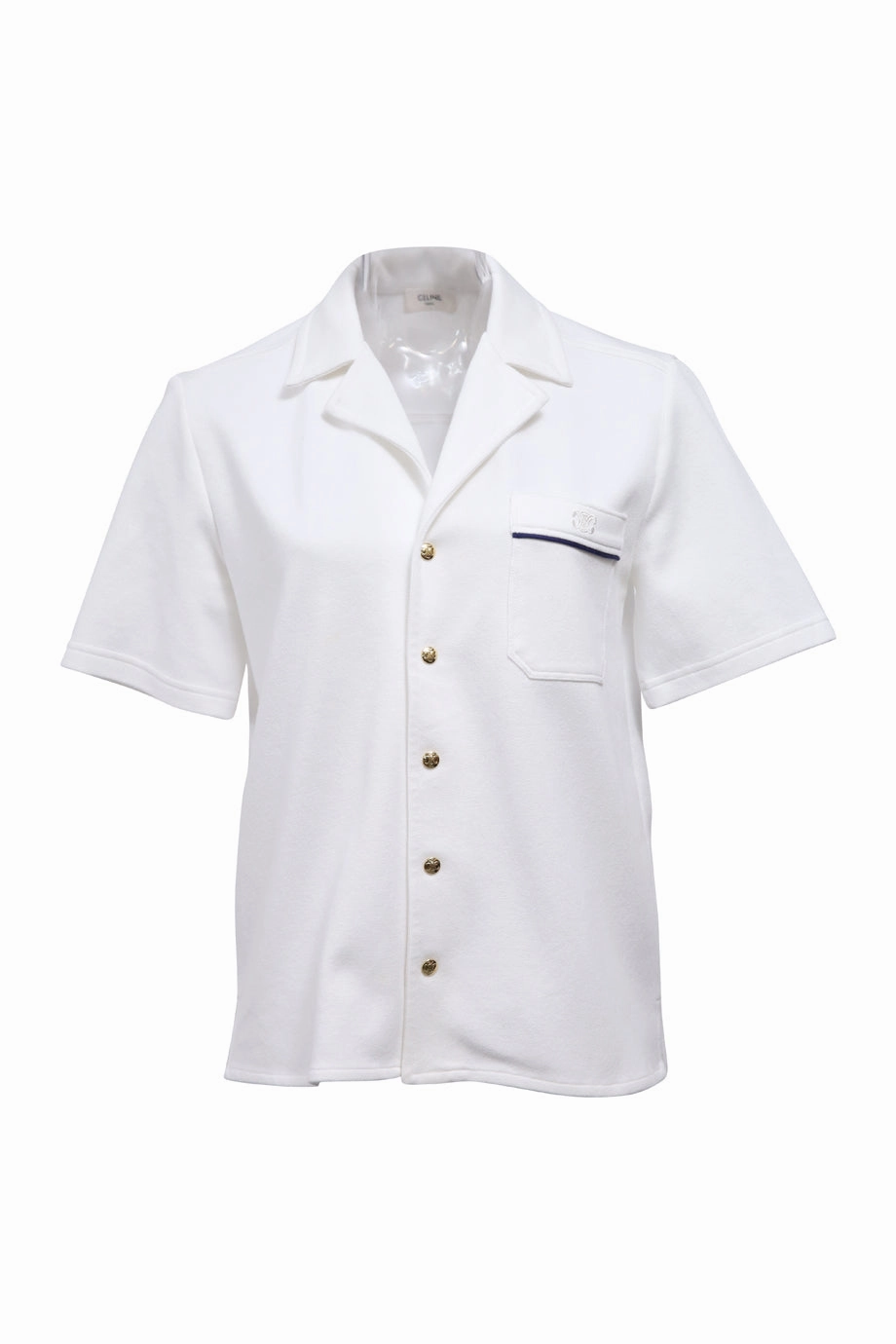 [WW50736] Celine | Shirt Reinforced Shoulders