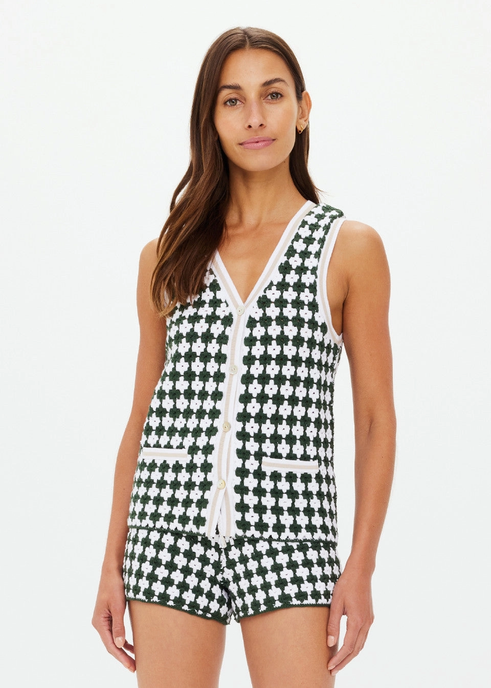 Portobello Watson Crochet Vest ButterSoft Handfeel