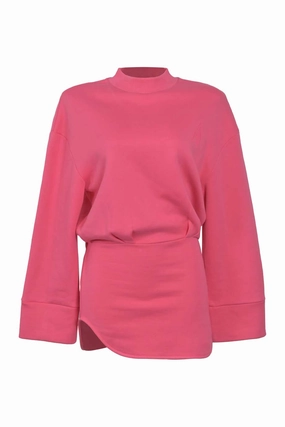 Cool Fabric Vacation Vibe [WW37867] The Attico | Mini Dress