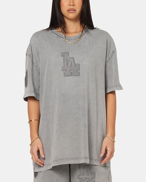 Pro Standard Los Angeles Dodgers Washed Classic T-Shirt Washed Grey Soft Cotton Blend