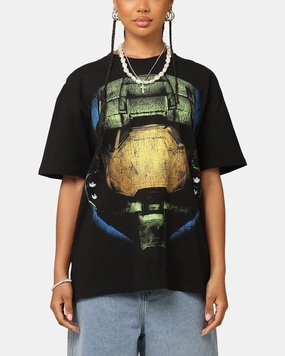 AthleticInspired Goat Crew X Halo Big Head Heavyweight T-Shirt Black