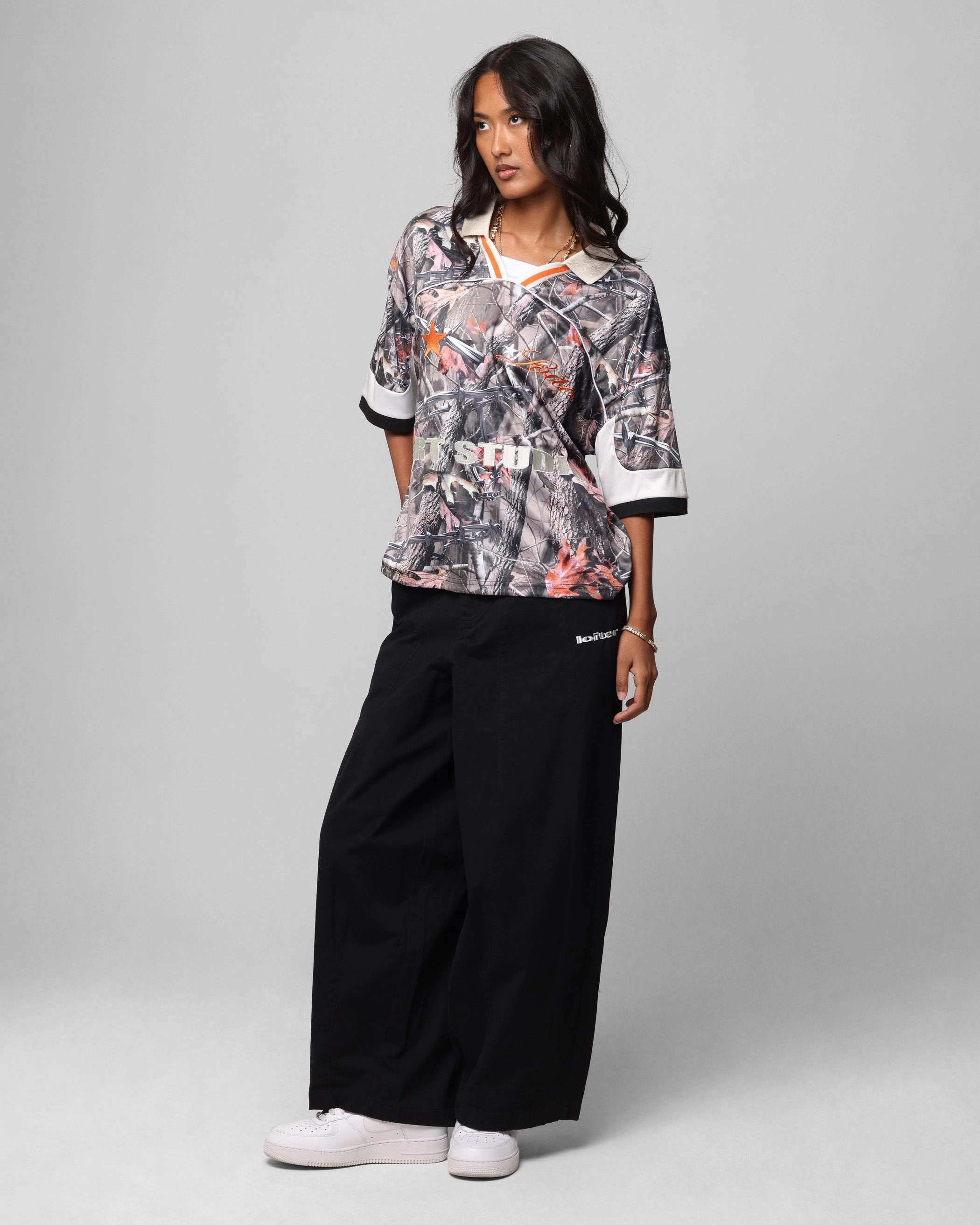 Cozy Sweatshirt Loiter Art Studio United Jersey Real Tree Camo