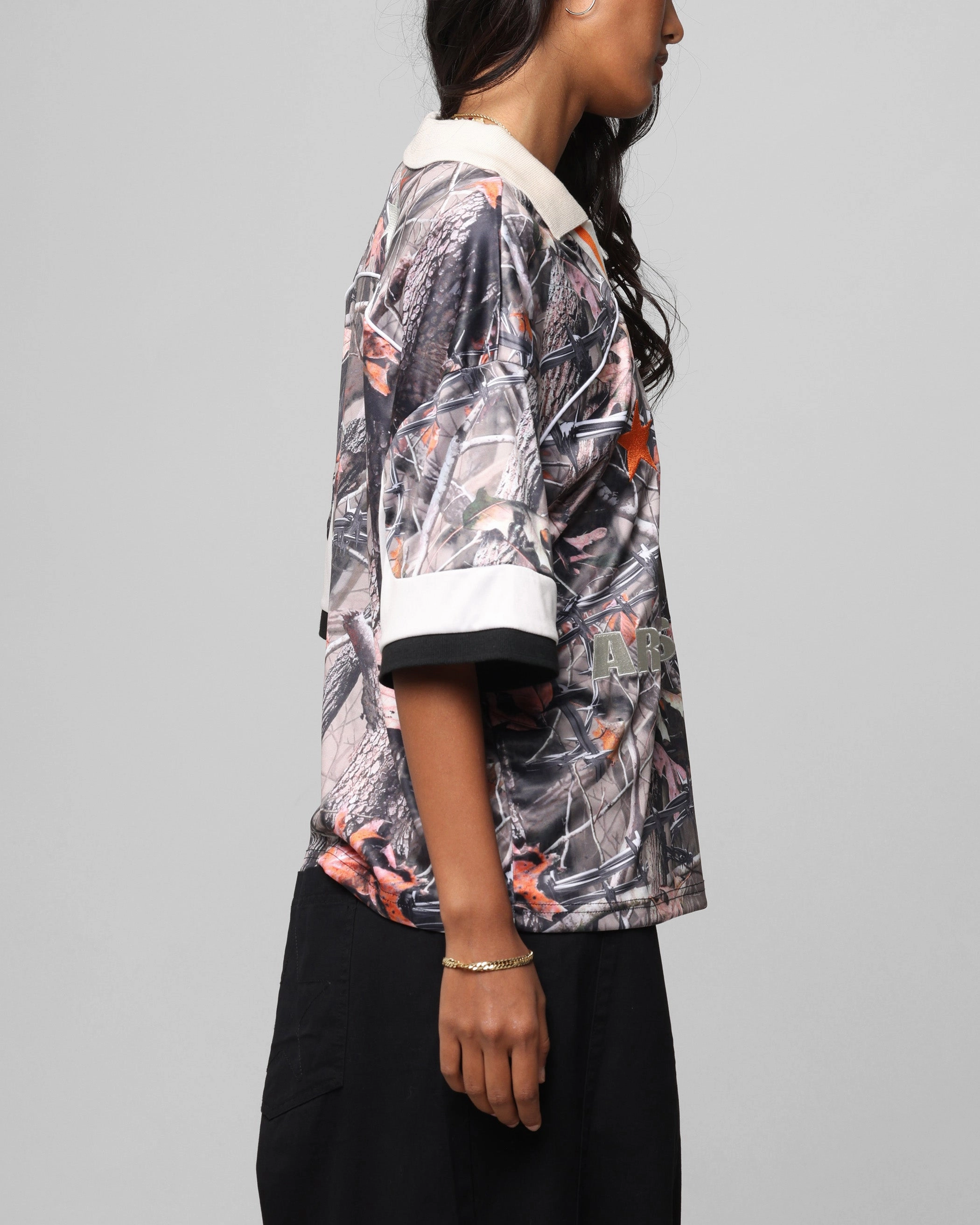 MoistureManagementSystem ReflectiveAccents Loiter Art Studio United Jersey Real Tree Camo