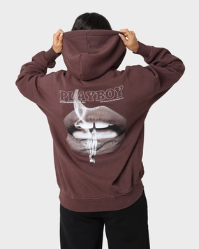 TaglessDesign Playboy November 2013 Sepia Hoodie Brown