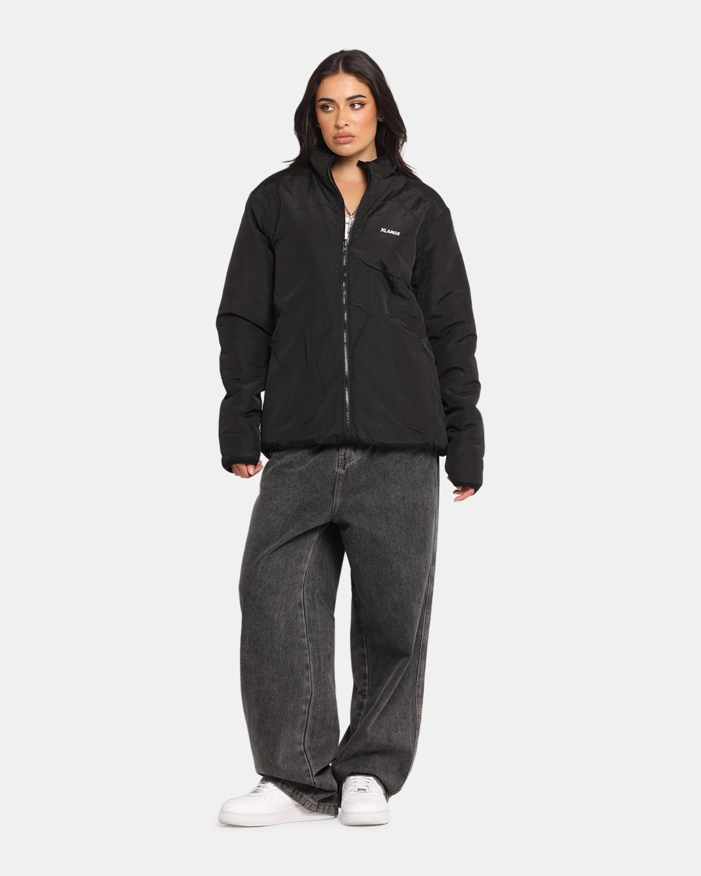 X-Large Camo Reversible Sherpa Jacket Black OdorResistantTechnology