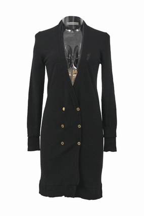 [WW39578] Pierre Balmain | Knitwear Easy to Wear Long Sleeve Polo