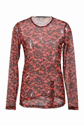 [WW46344] Dries Van Noten | Long sleeve top YarnDyedFabric