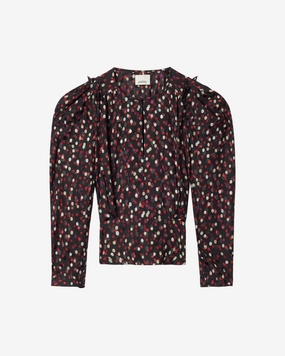 Mature Elegance Printed Pattern ZARGA TOP