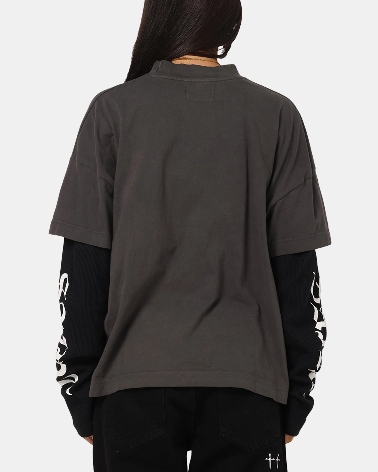 TurtleneckDesign Saint Morta Kingdomcome Long Sleeve T-Shirt Washed Charcoal