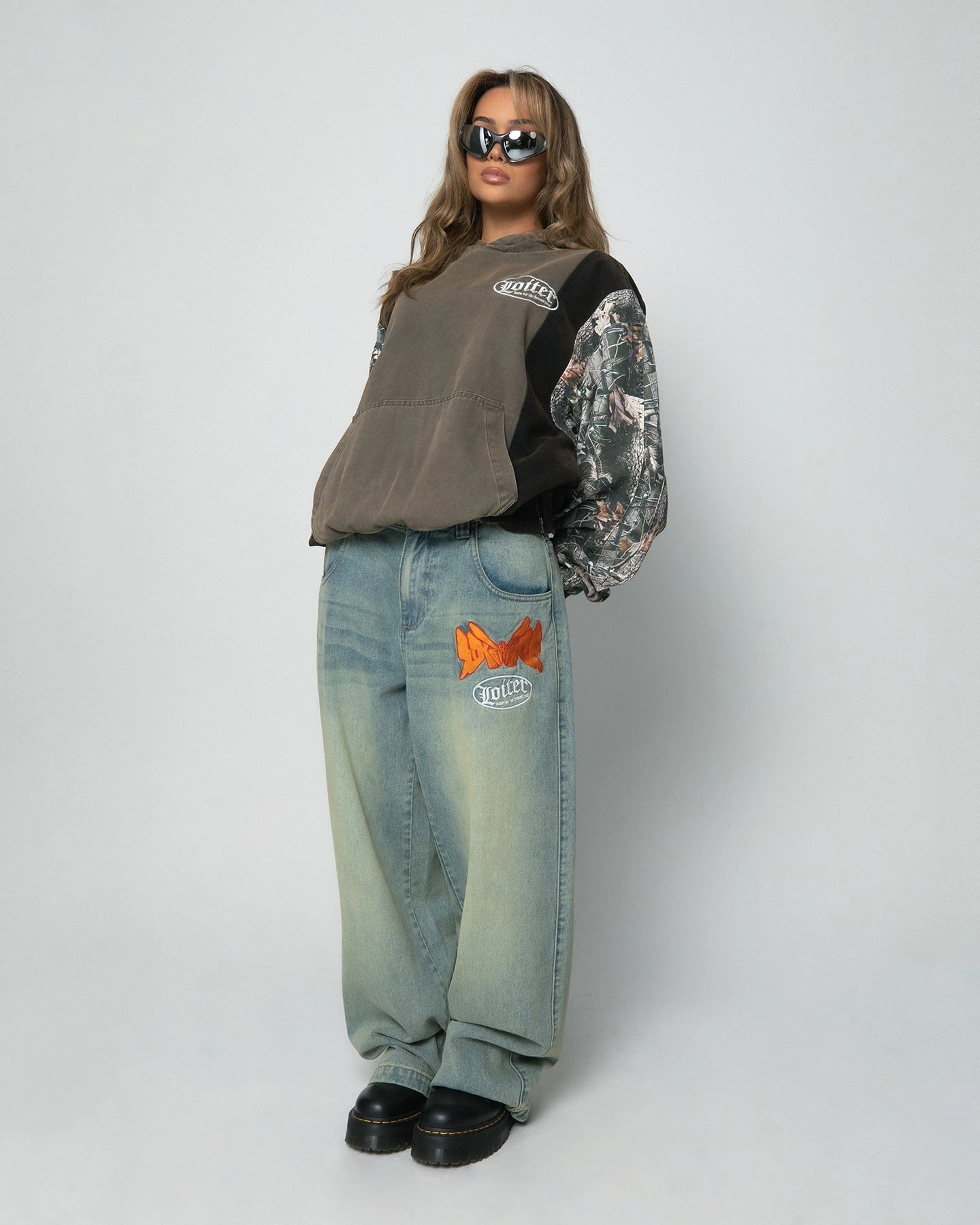 AntiPillingTechnology Loiter Splinter Hoodie Khaki/Camo