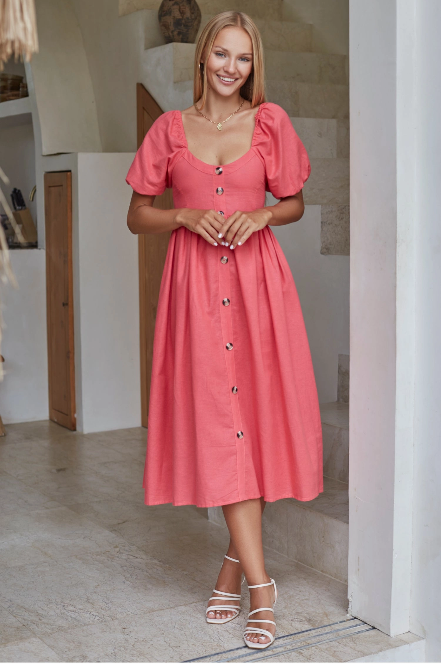 Effortless Mood Adele Midi Dress (Sale)