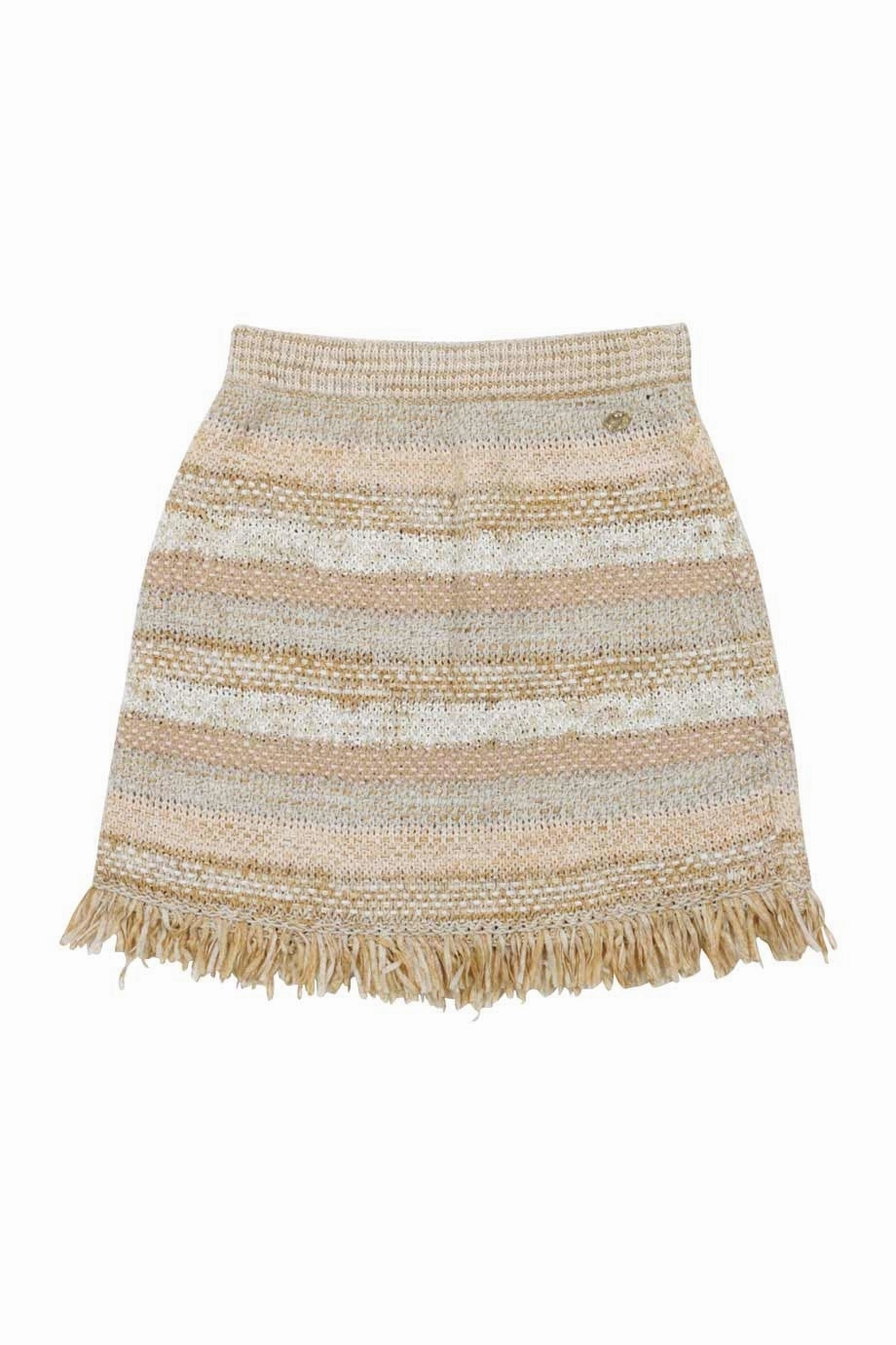 [WW24439] Chanel | Mini Skirt Water Repellent Finish Sophisticated Mood