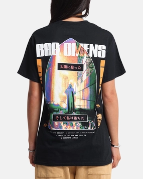Reversible design High Neck Design Bad Omens Concrete Jungle T-Shirt Black