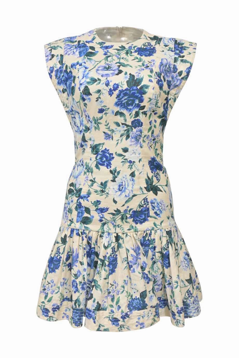 [WW41027] Zimmermann | Mini Dress Softly Structured NonSlipClosure