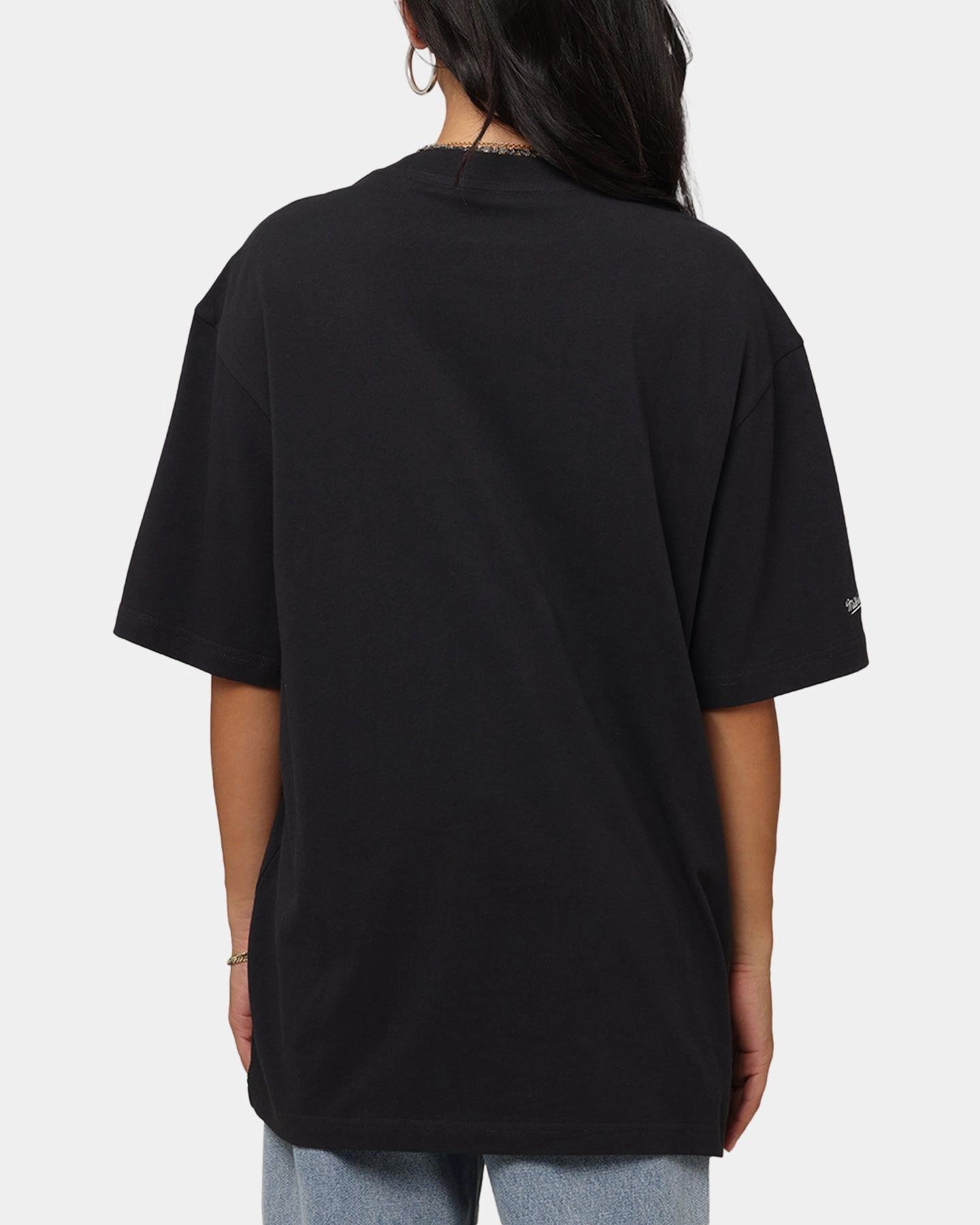 Mitchell & Ness Chicago Bulls '96 NBA Champs T-Shirt Faded Black LowProfileSeams Stretch Knit Fabric