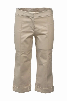 Snag Proof Fabric Comfy Vibes [WW41483] Miu Miu | Cropped Pants