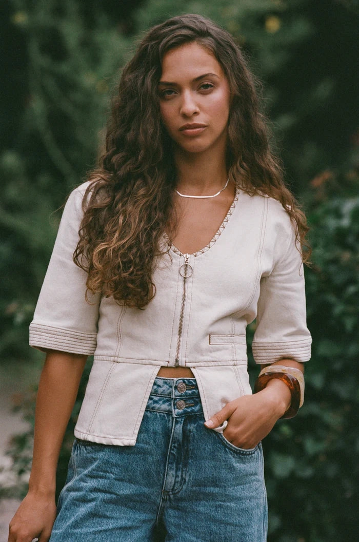 Anti Fade Technology NaturalFiberBlend Lea Top