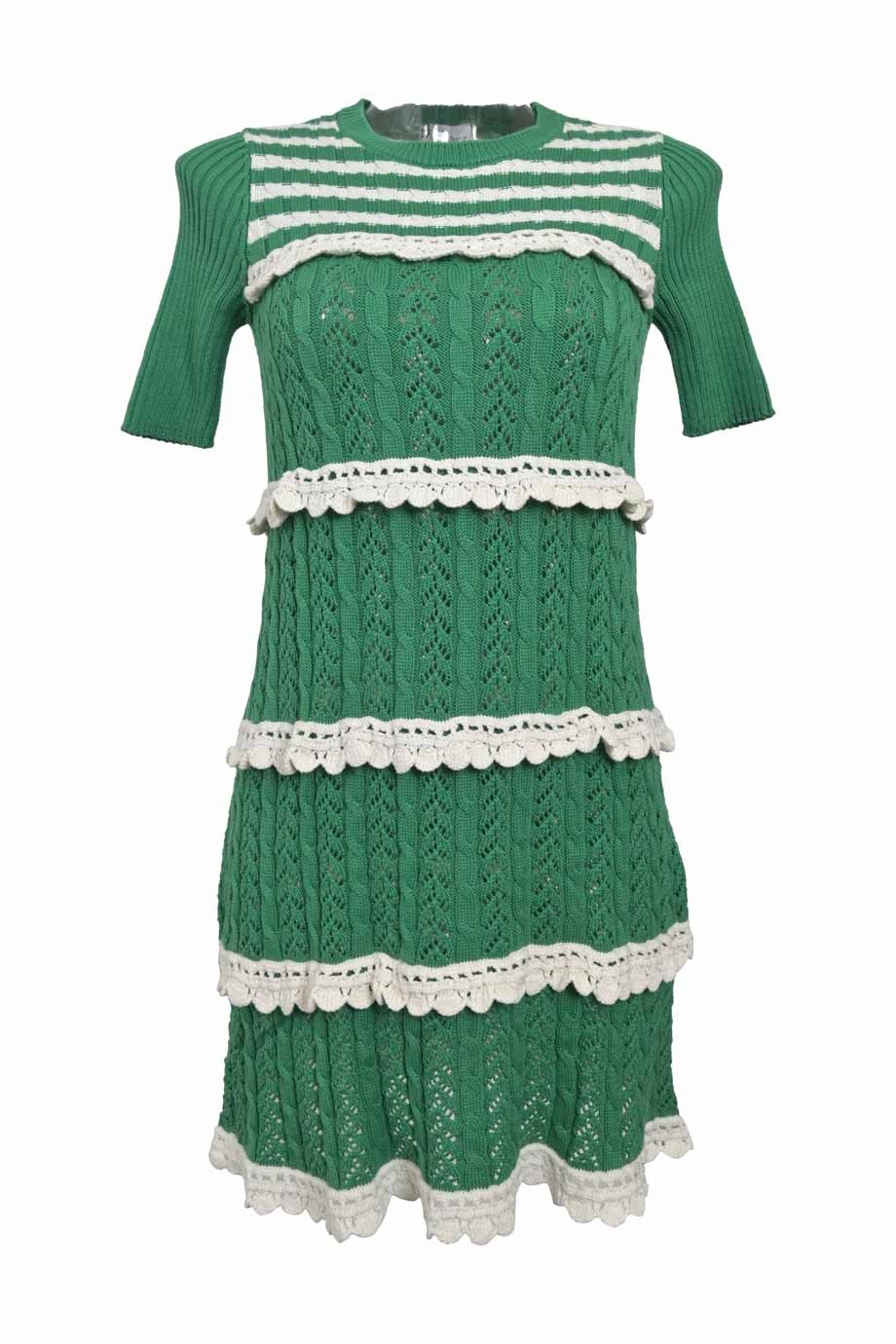 [WW37383] Red Valentino | Mini Dress Matte-Lining Trendy Tailoring