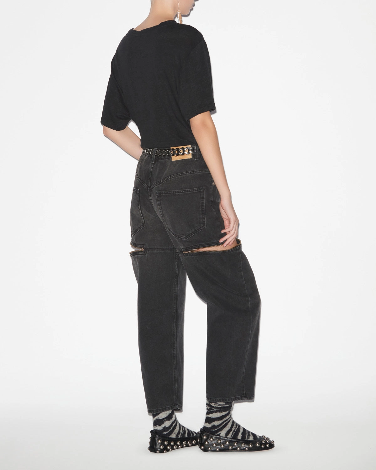 Short Sleeve V neck style Zewel T-Shirt