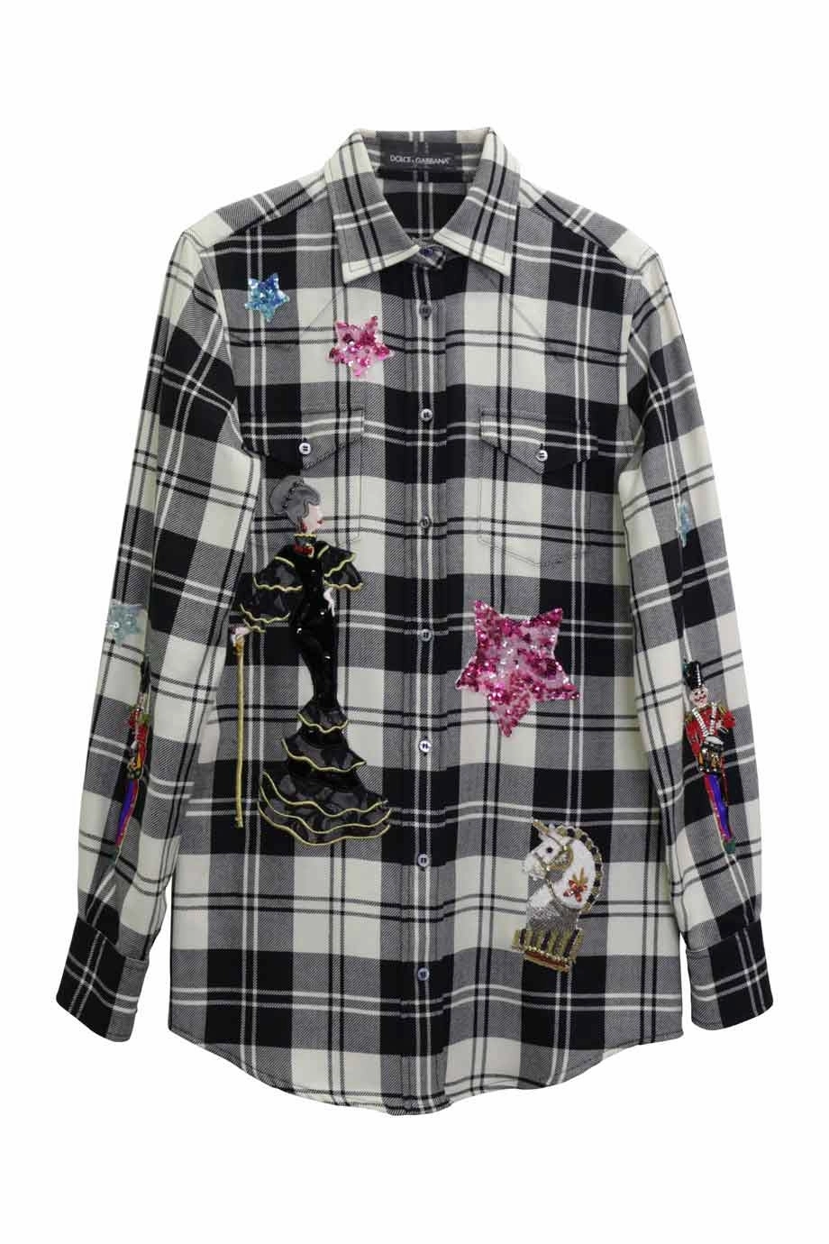 [WW21810] Dolce & Gabbana | Shirt Seasonal Style Abrasion Resistant Edges